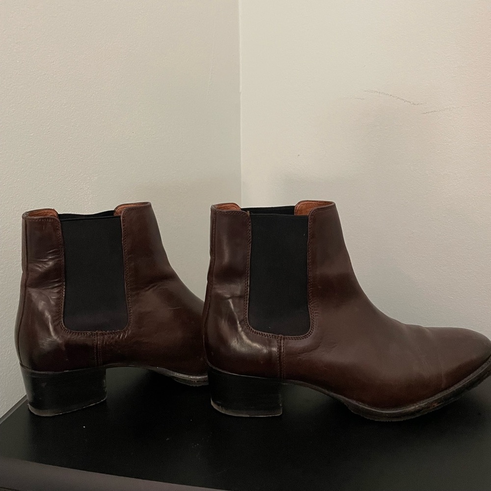 Frye Brown Booties